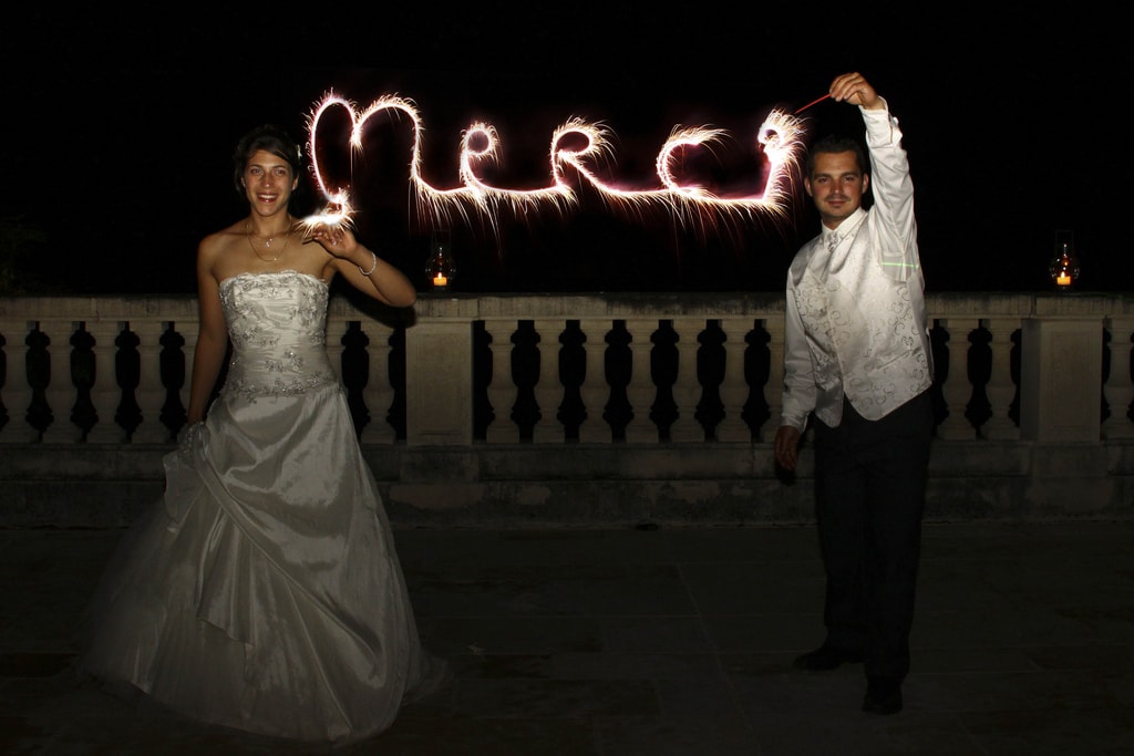 Lightpainting en una boda Lightpainting en una boda