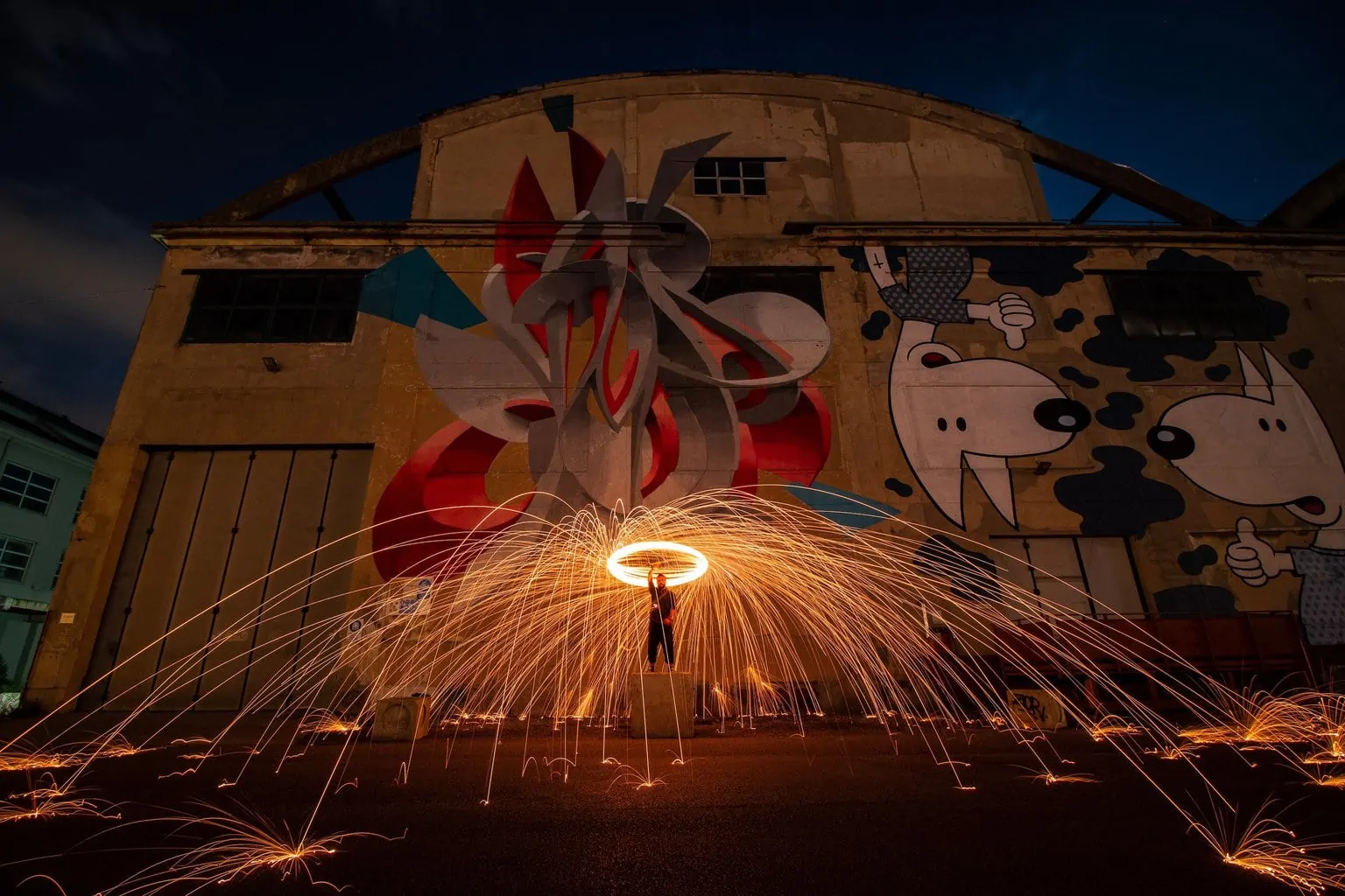 Grafiti y lightpainting