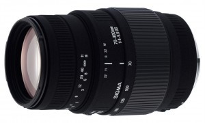 Objetivo de marca alternativa Sigma 70-300mm DG Macro