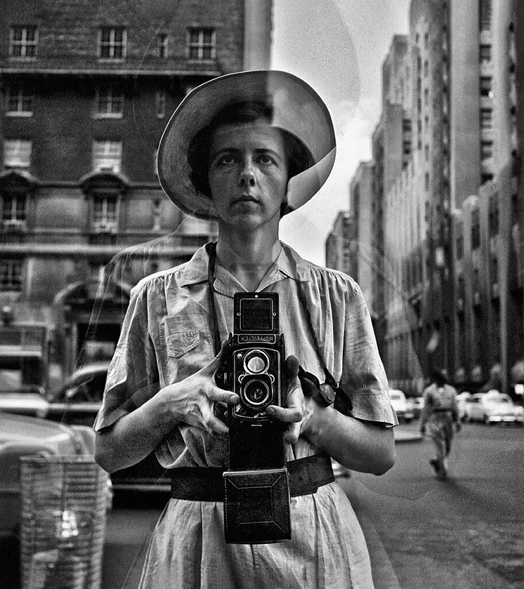 Vivian Maier autorretratándose