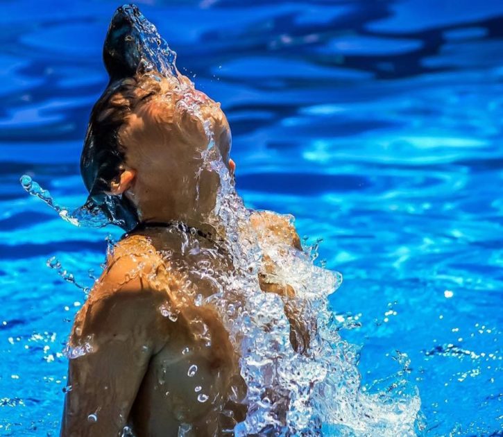 Sandra Fons Romero_Divirtiéndose en la piscina