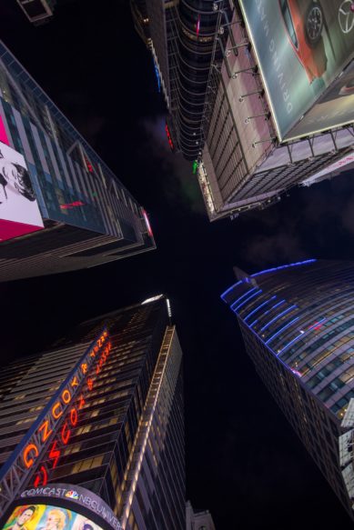 Osvaldo Veiga_Edificios en el Time Square