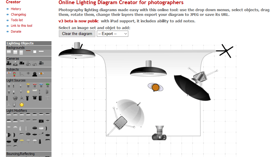 Draw light schemes