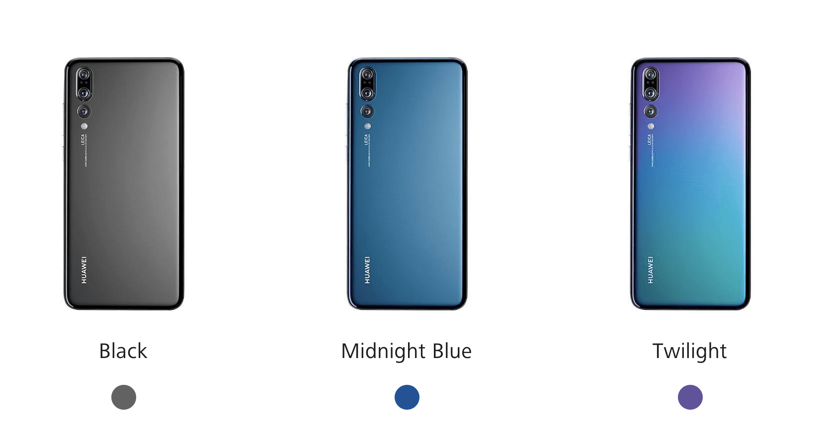 Colores Huawei P20 Pro