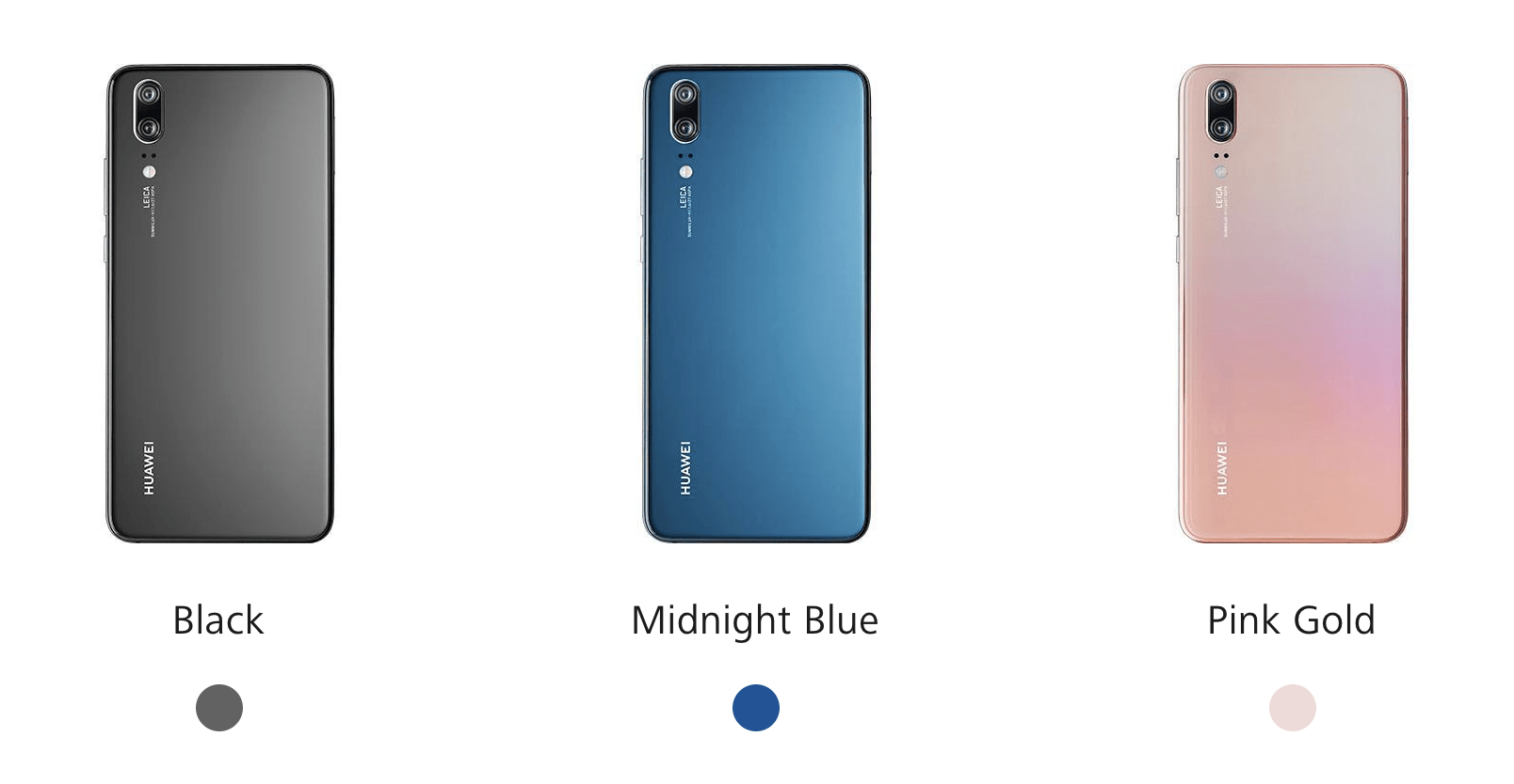 Colores Huawei P20