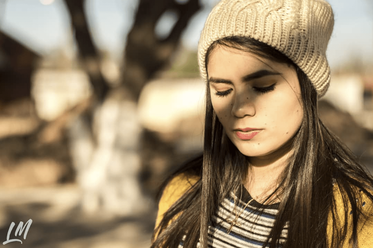 Retrato de una chica con gorro