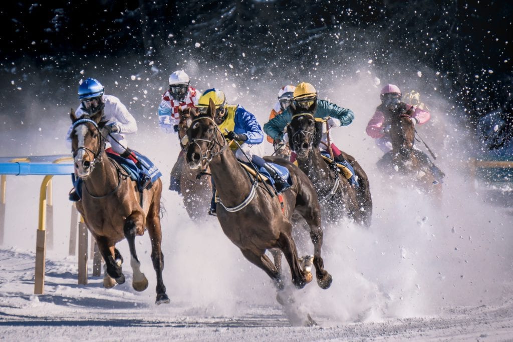 carrera caballos