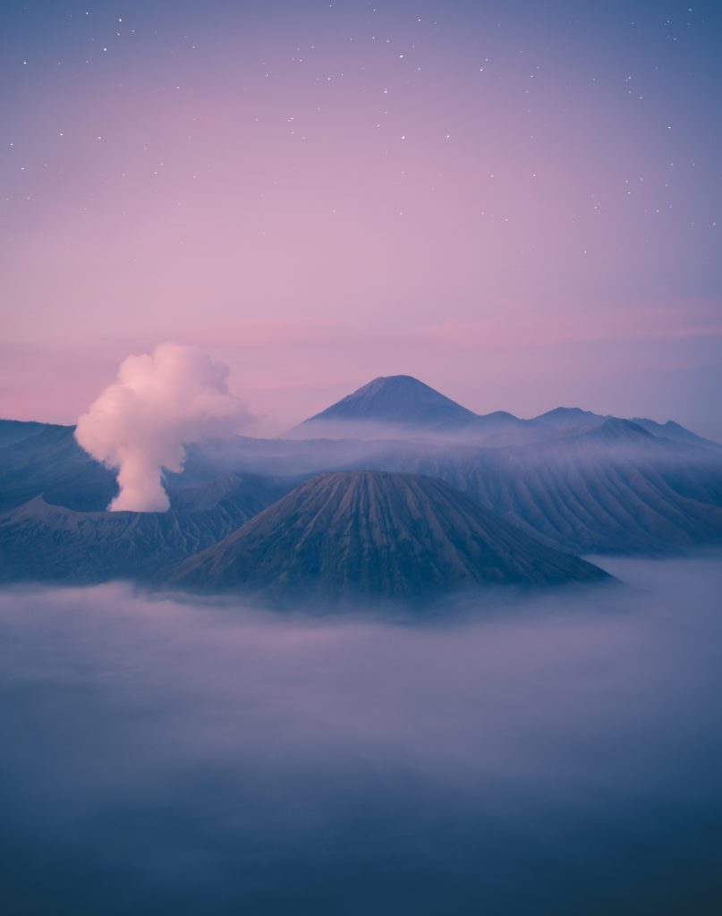 volcán paisaje