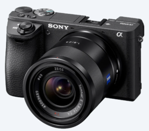 Sony A6500 vista de frente