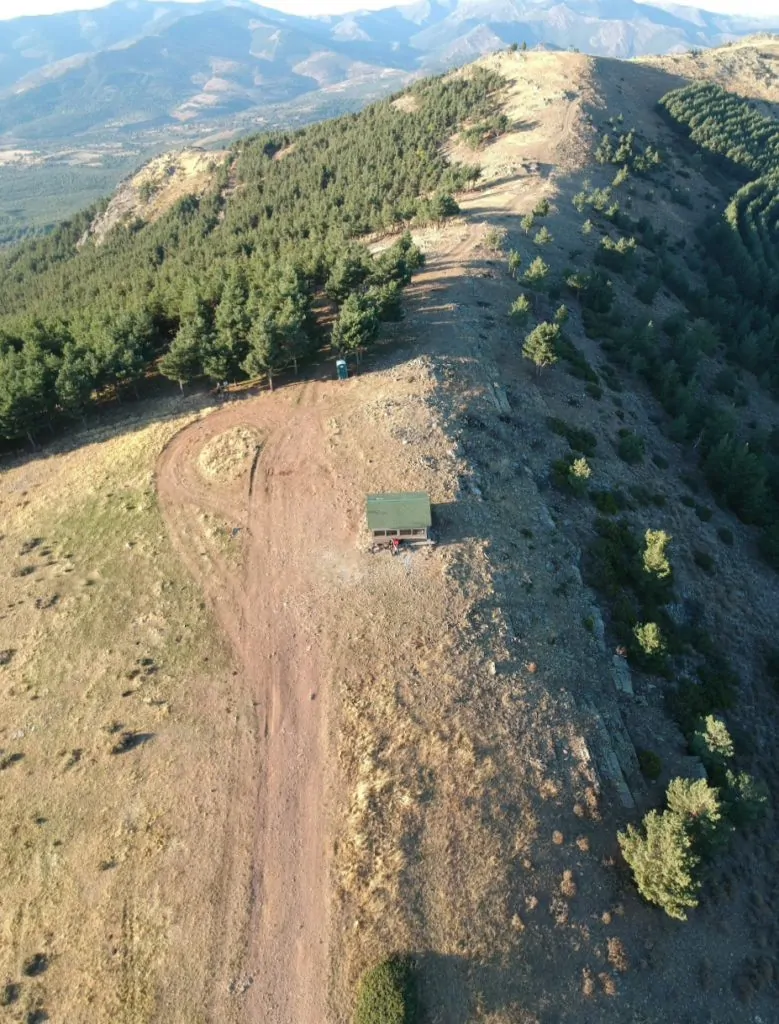 Monte desde un dron