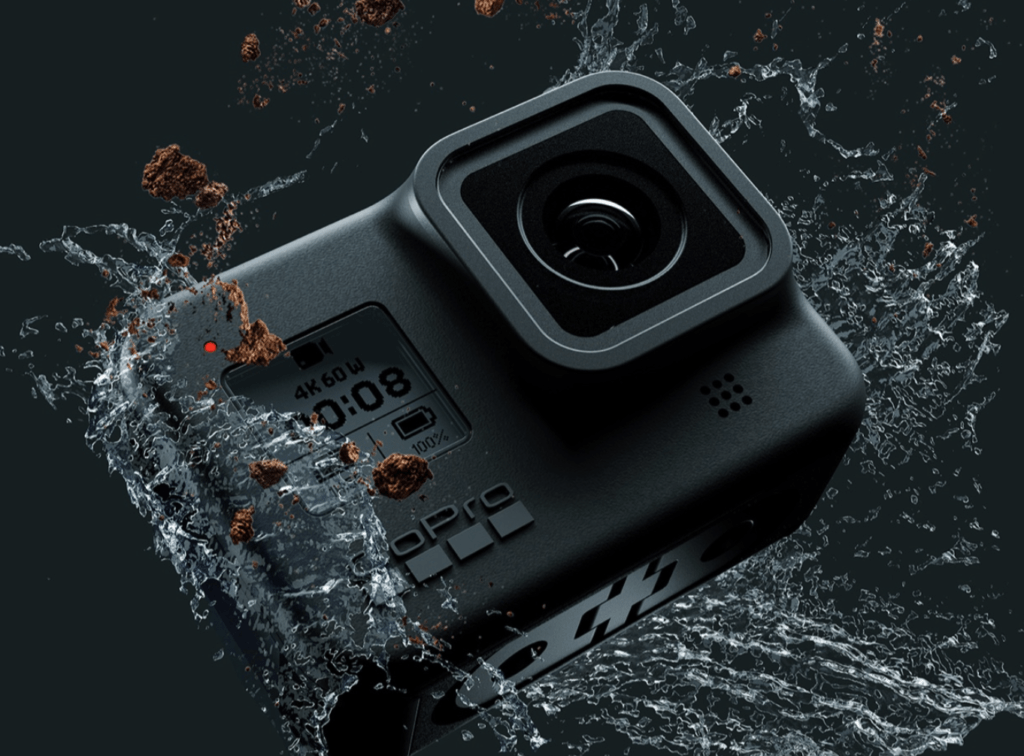 GoPro black camera