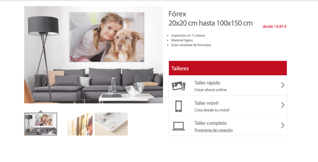 Captura de pantalla impresión fórex