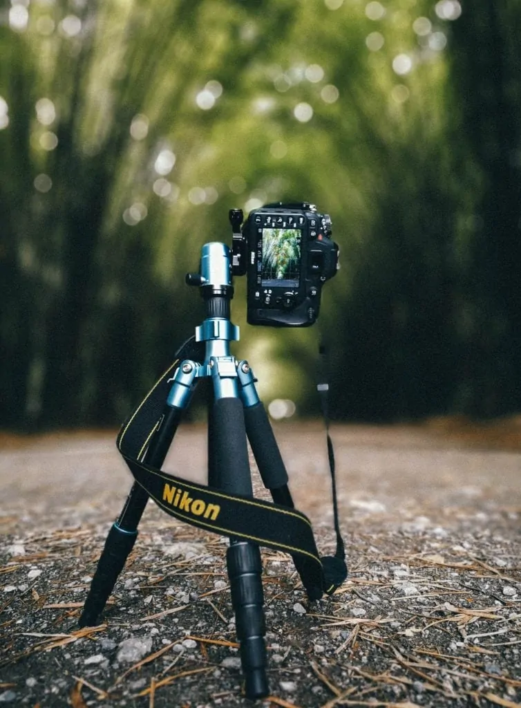 trípode accesorios fotografía