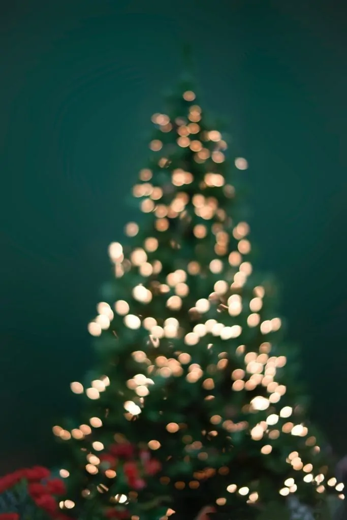 árbol navidad bokeh