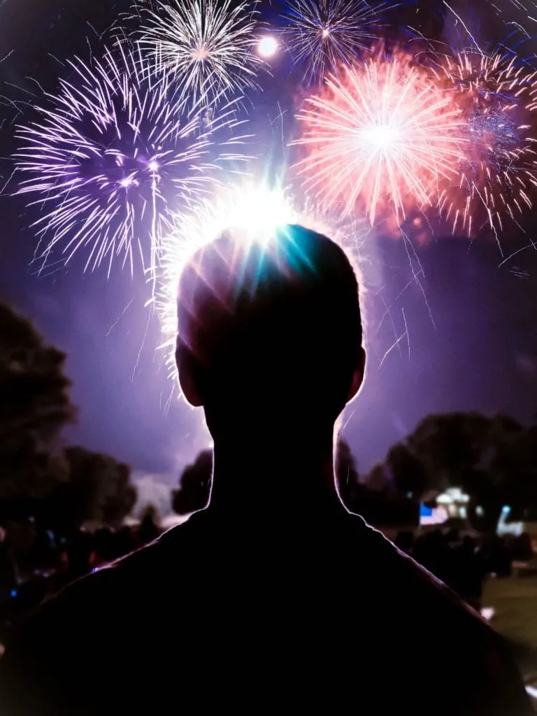 fuegos artificiales navidad