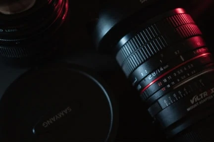 objetivos con fondo negro