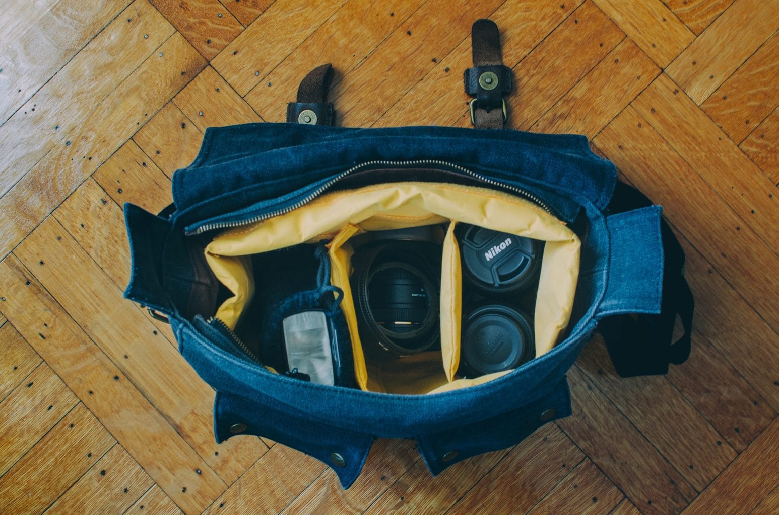 Bolsa para equipo fotográfico