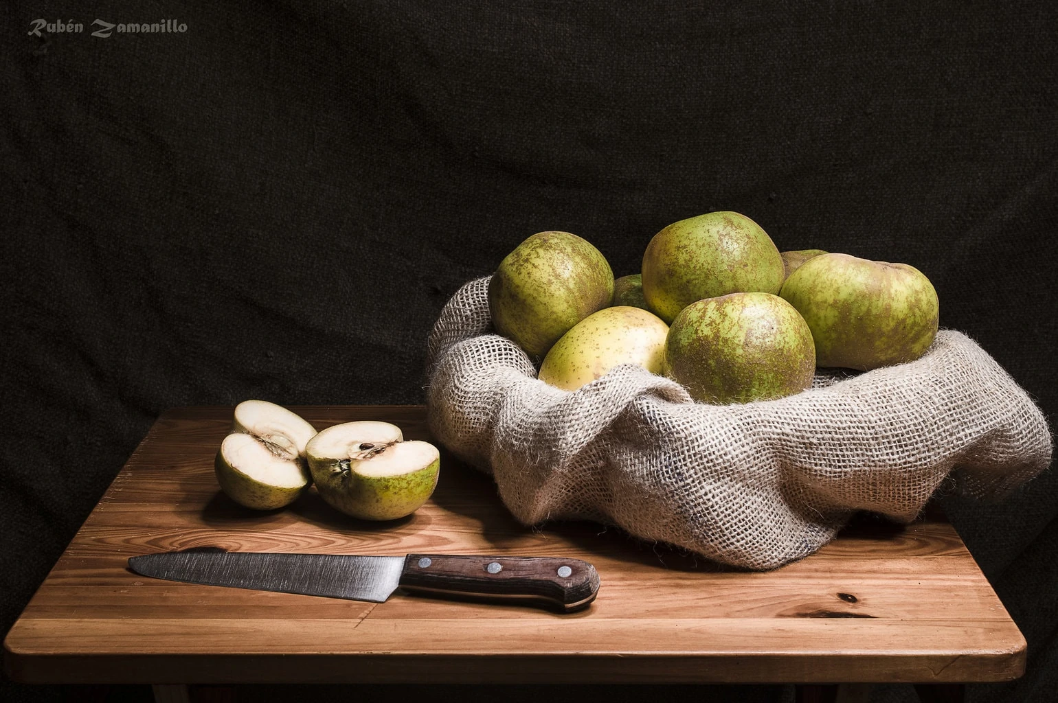 manzanas bodeón