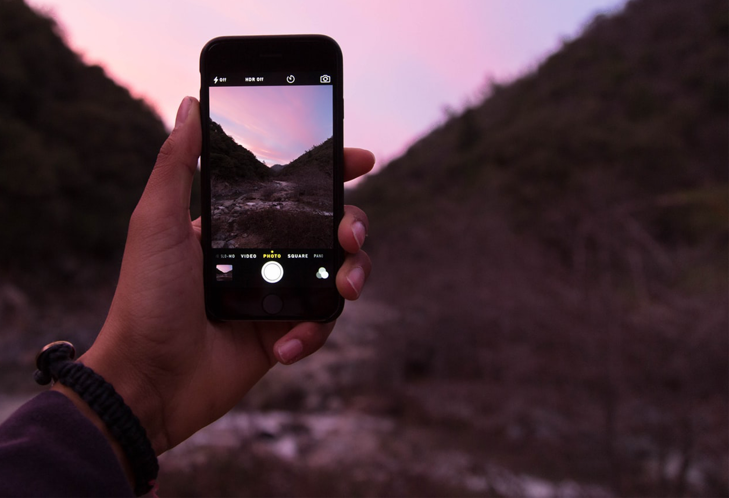 Cabecera de infográfico con consejos fotografía móvil