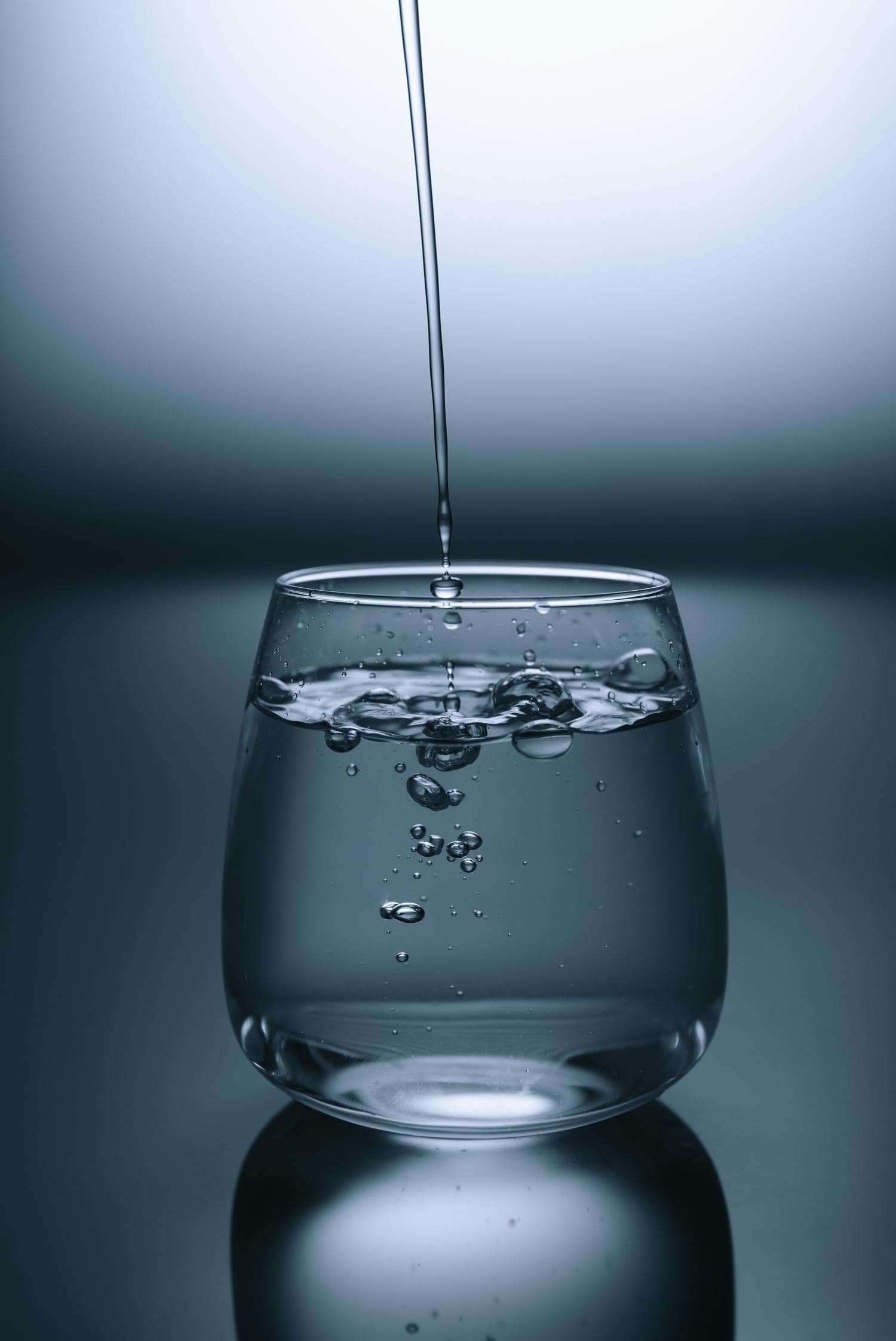 vaso de agua ley reciprocidad