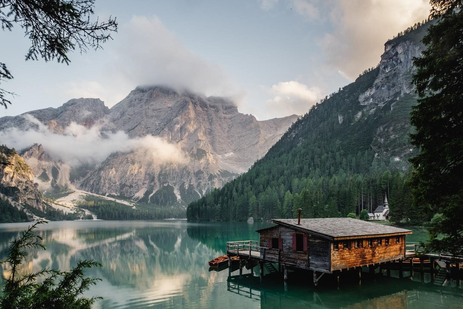paisaje nítido con ISO mínima