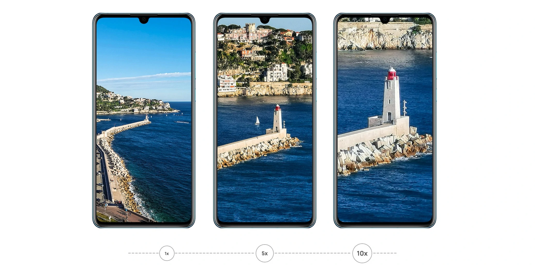 Imágenes de zoom del Huawei P30