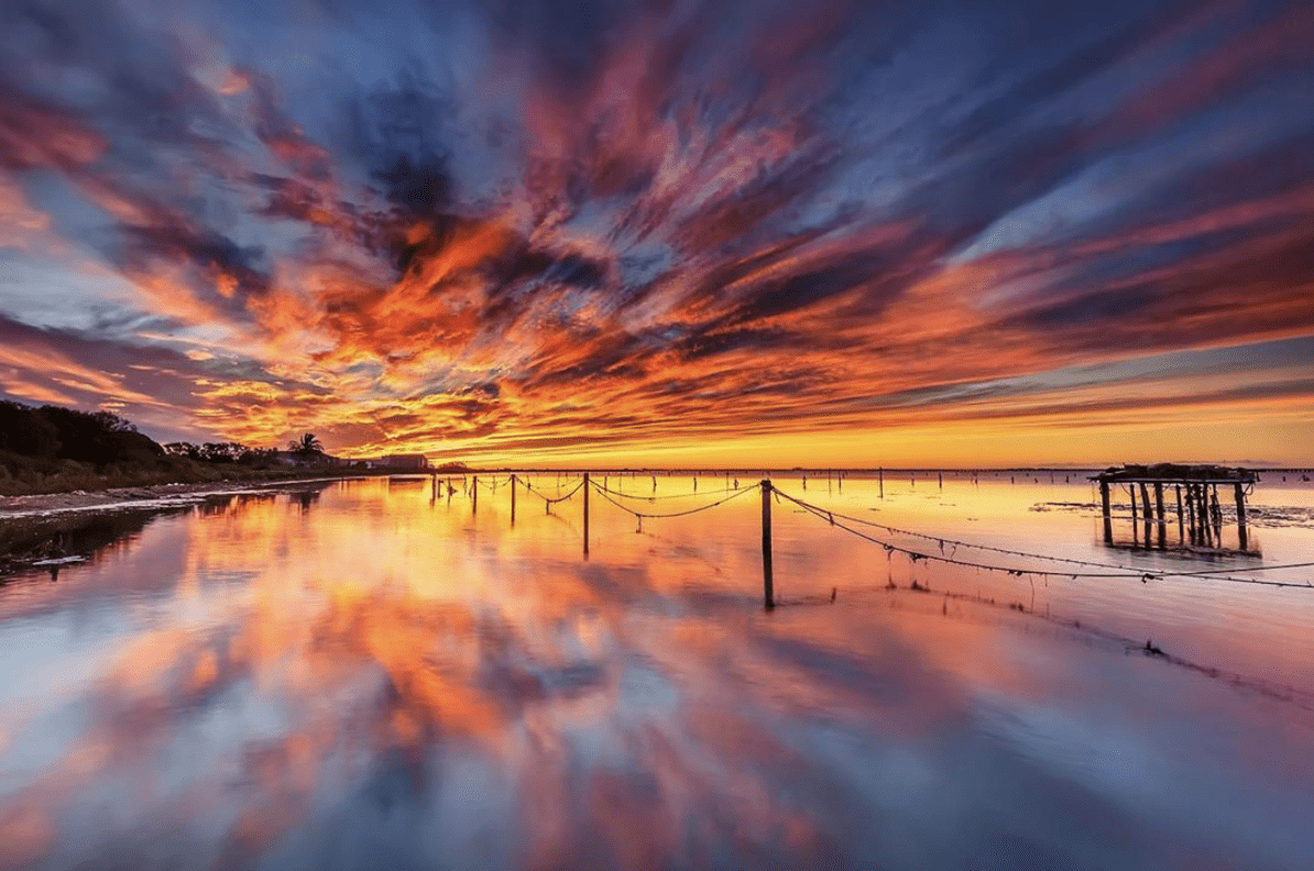 Fotografía de amanecer ganadora del fotoreto58