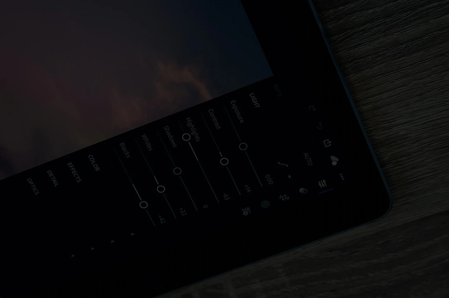 ajustes de lightroom