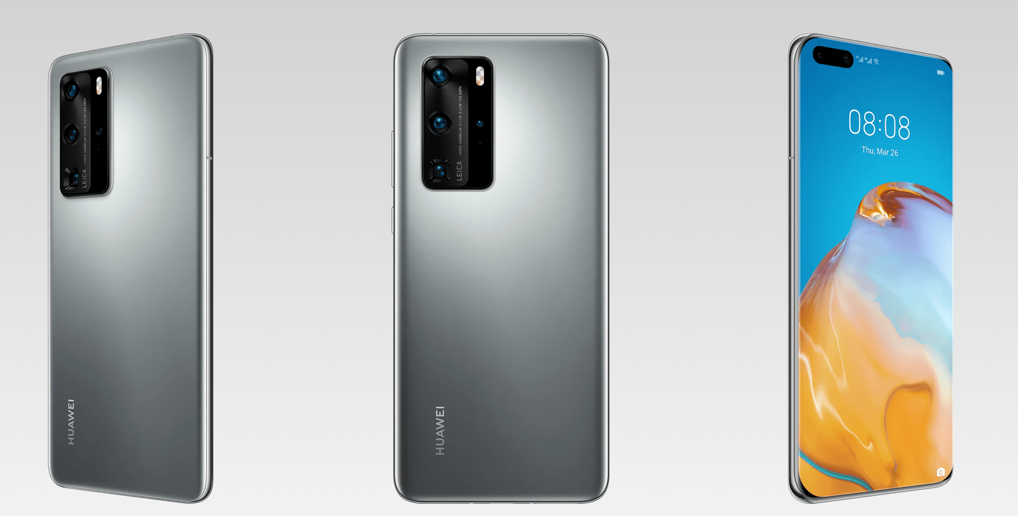 huawei p40 pro ángulos de vista