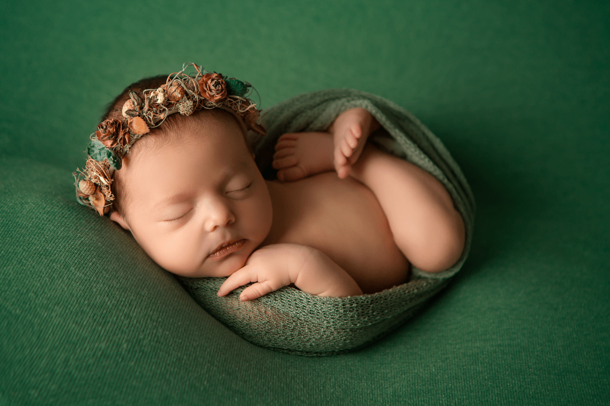 Fotografía newborn por el fotógrafo Germán Arce