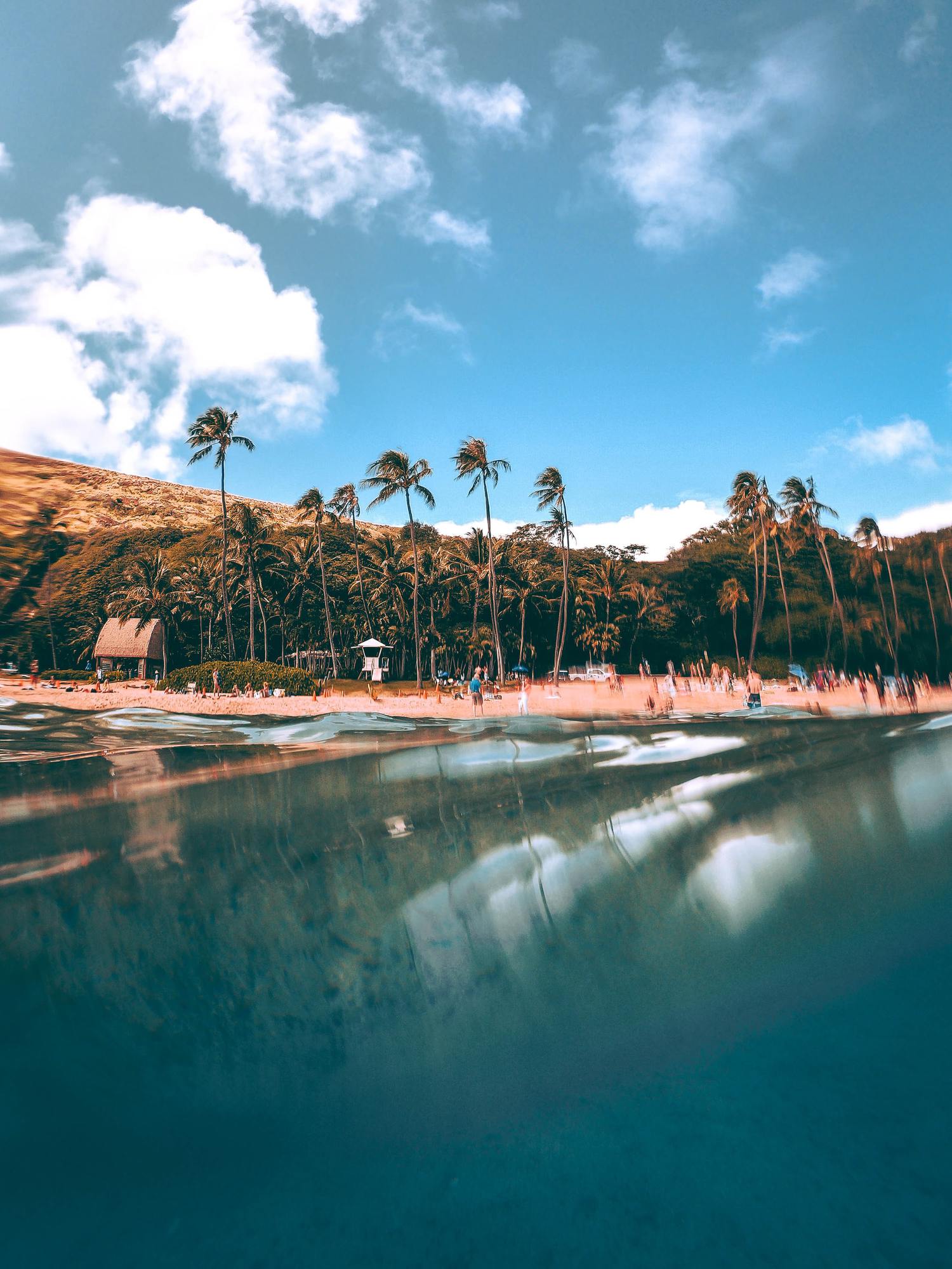 Beach photographed with Hero6