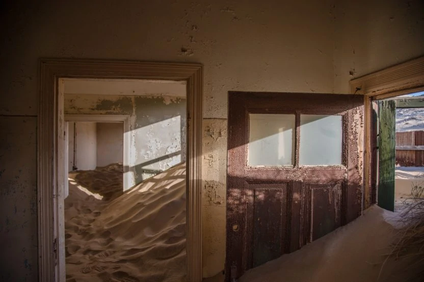 lugar viejo y abandonado