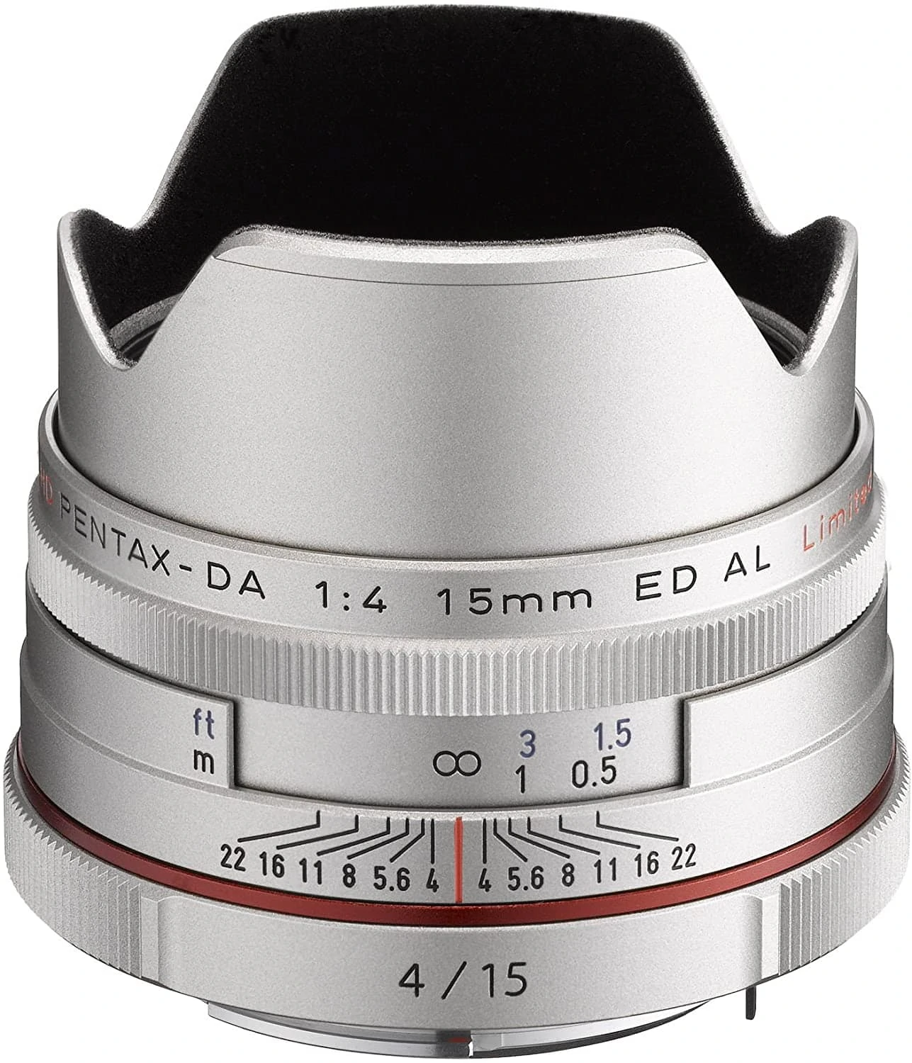 Objetivo para street photography de Pentax DA 15mm f/4 AL LTD HD Limited