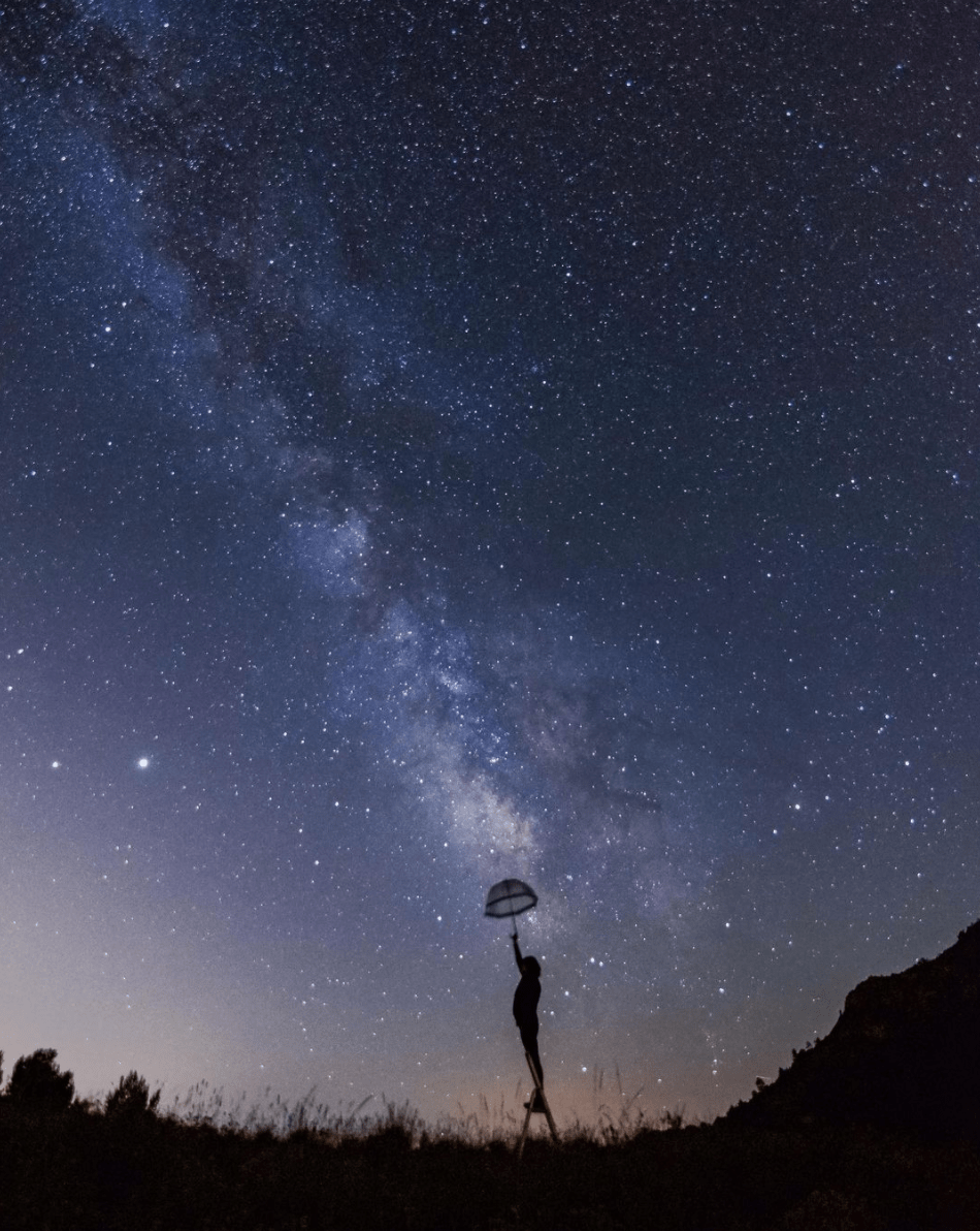 Fotografía de estrellas ganadora del fotoreto96