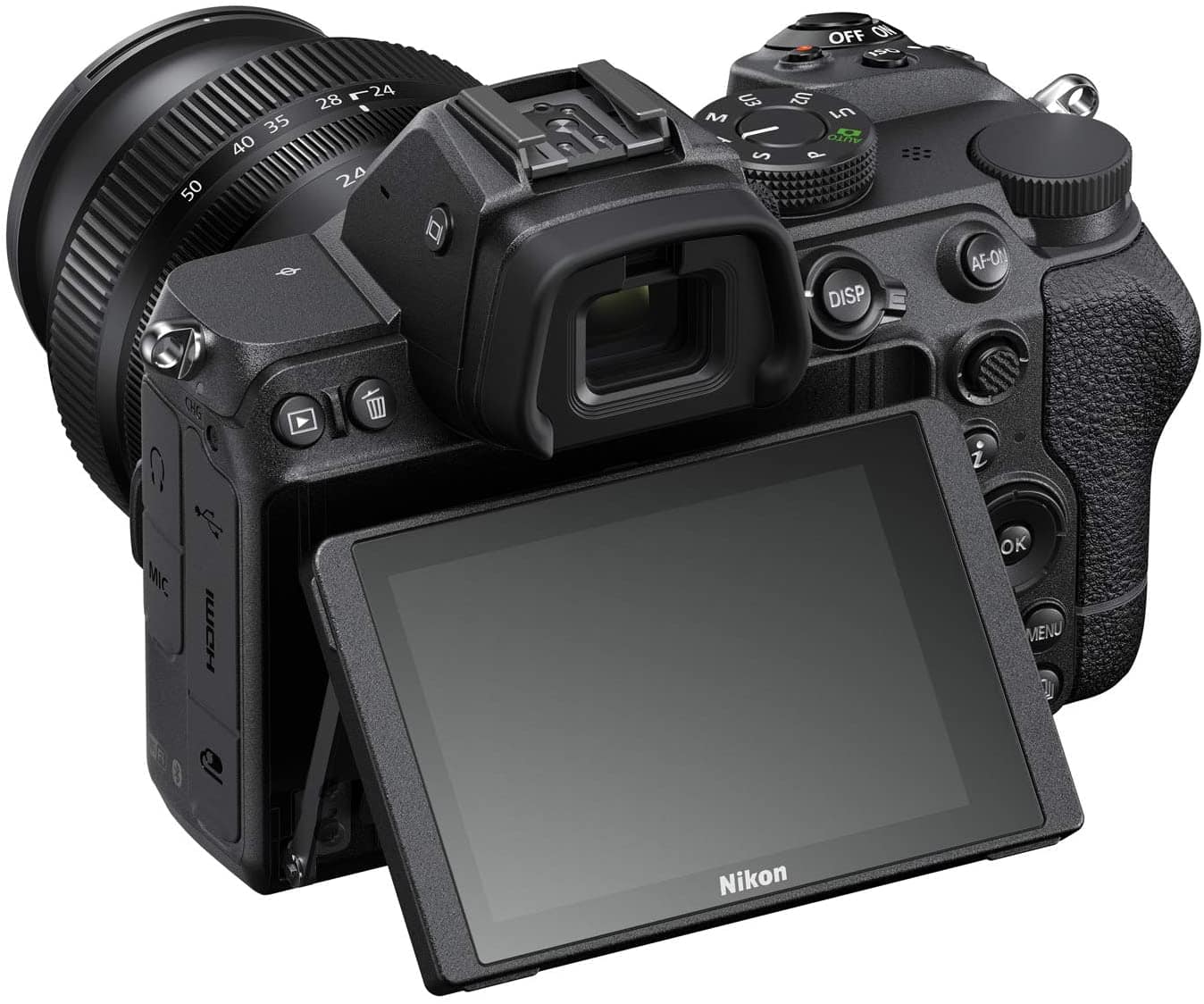 Pantalla abatida en Nikon Z5