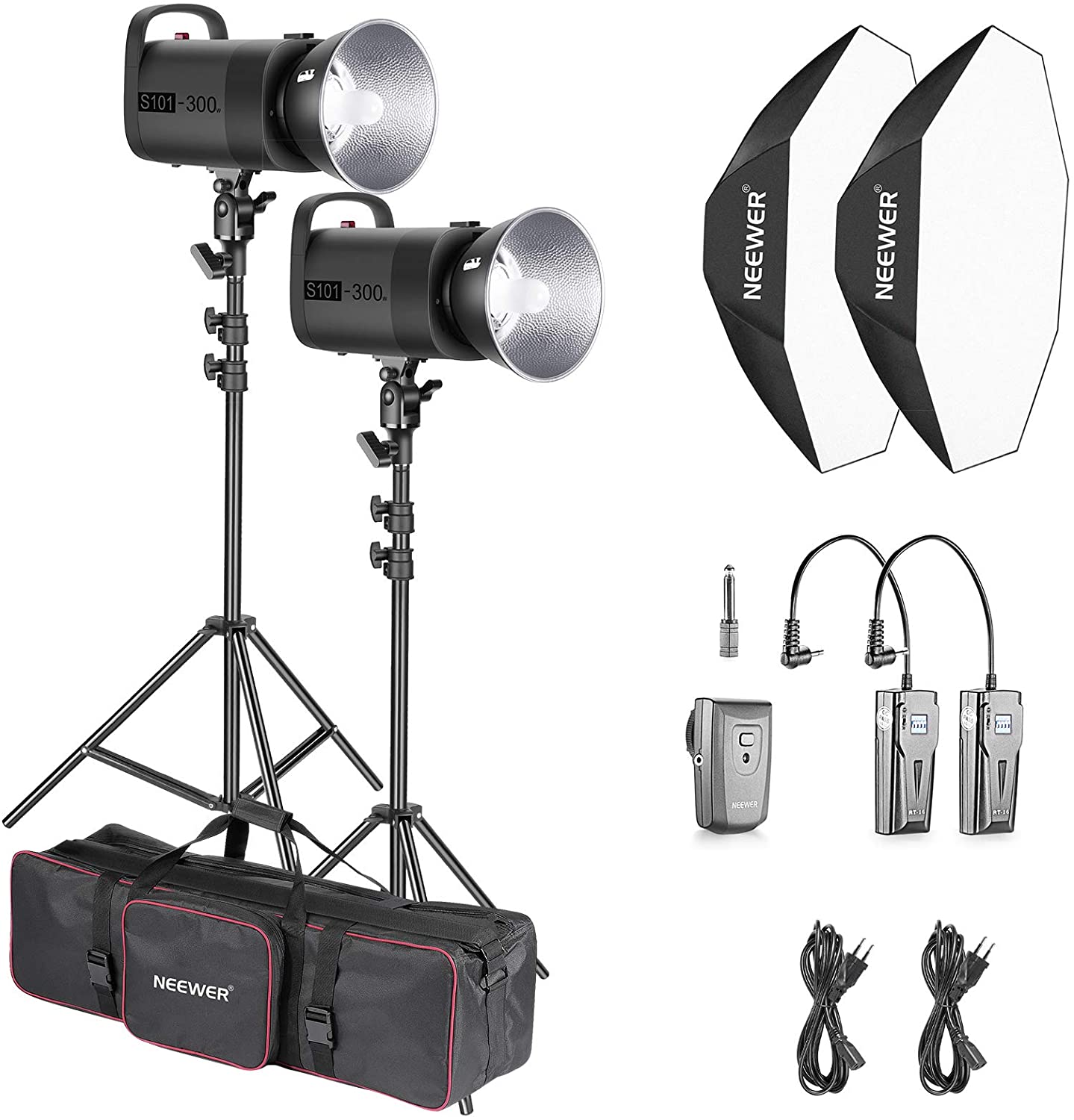 Studio flash kit for lighting