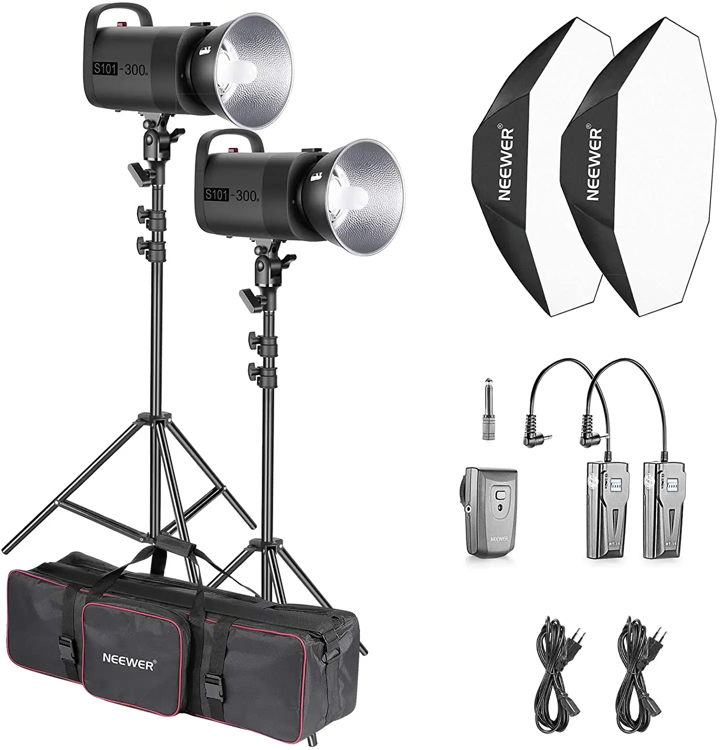 Kit de flash de estudio para iluminación