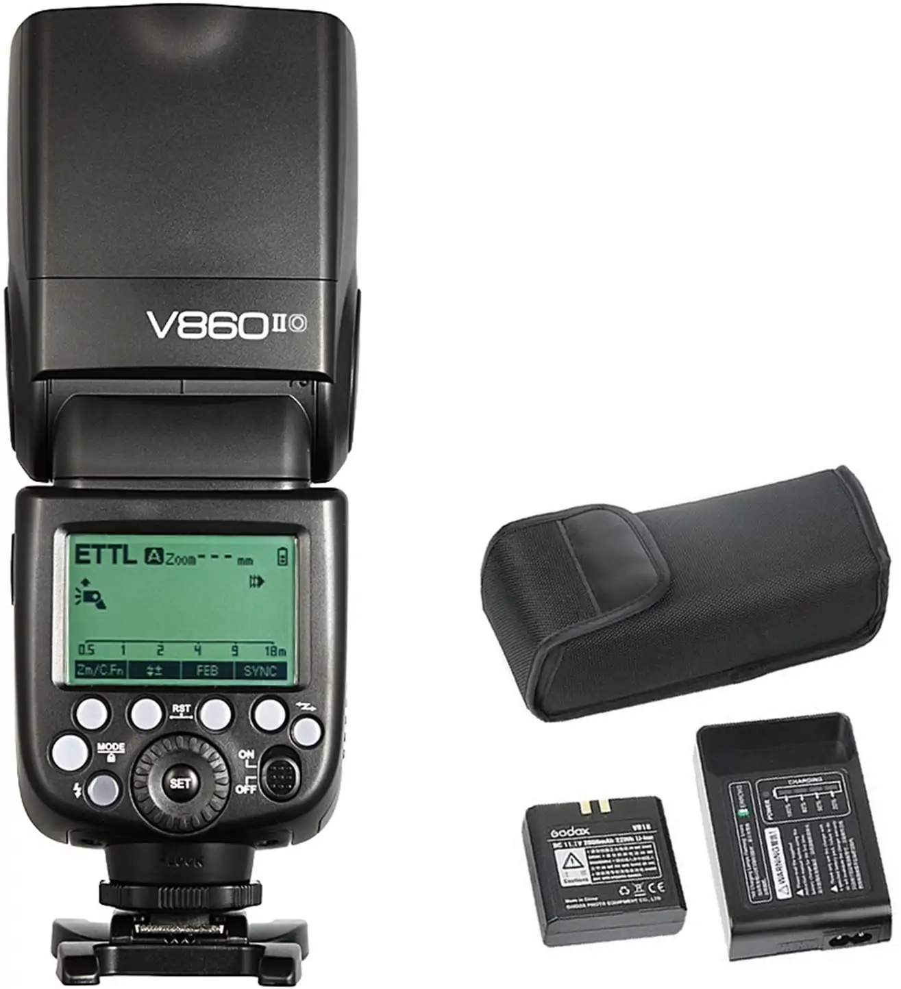 Flash Godox Ving V860II compatible con Olympus