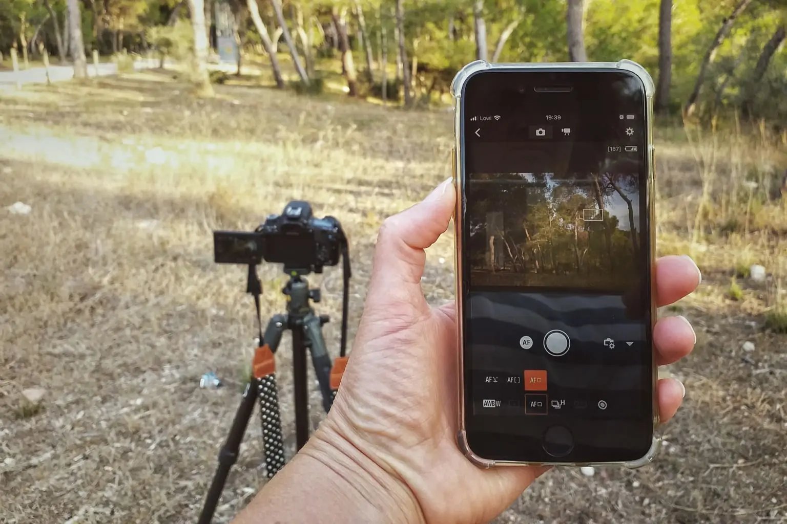 camara controlada en remoto por smartphone