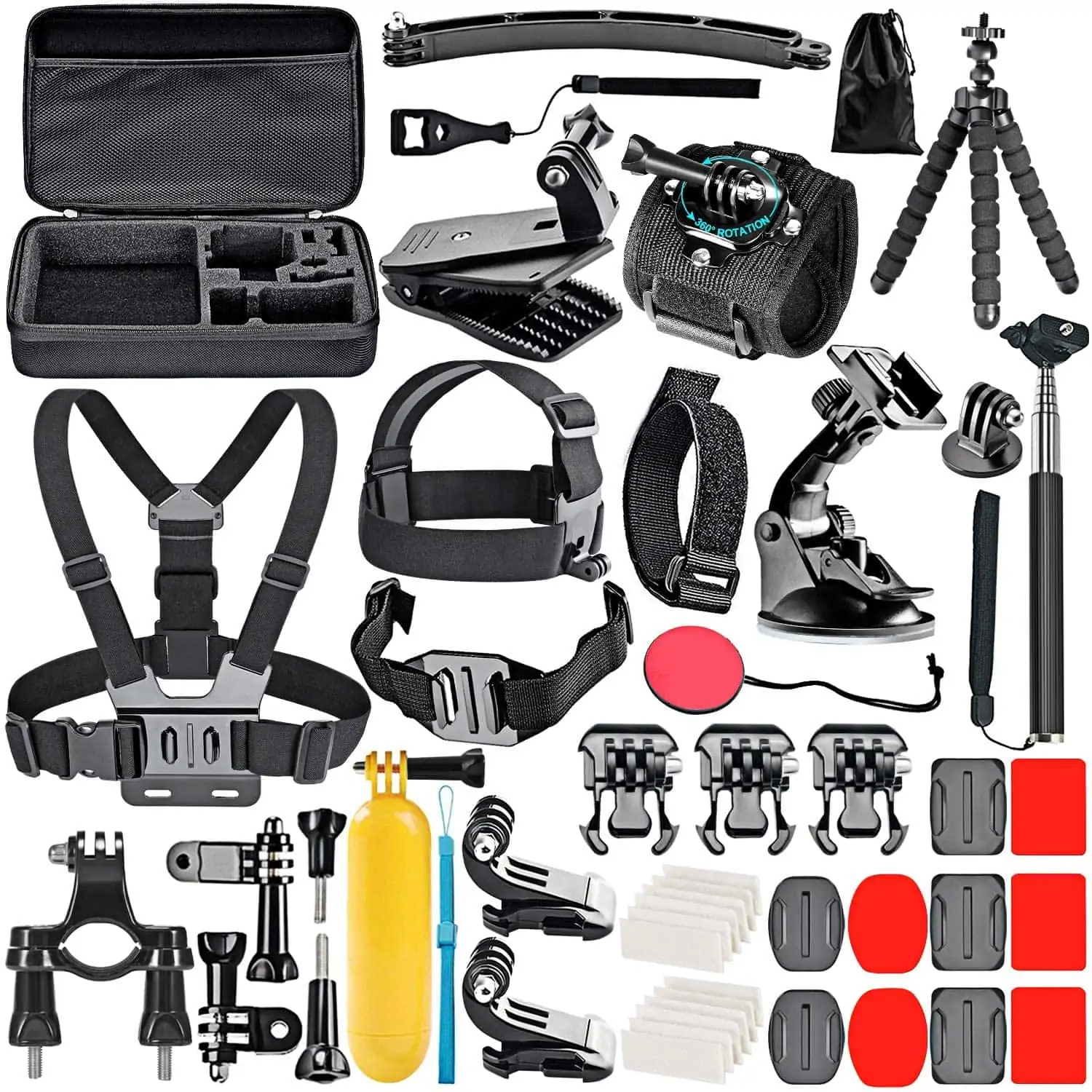 kit de accesorios para cámaras de acción