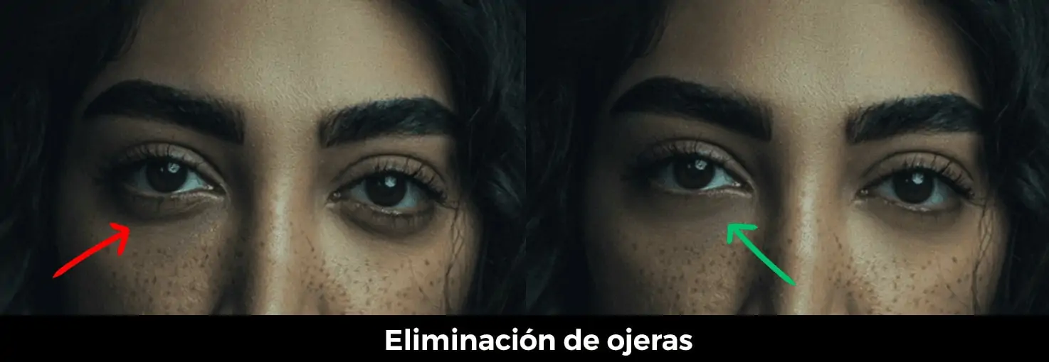 Tutorial de Photoshop: Cómo eliminar las ojeras de los retratos