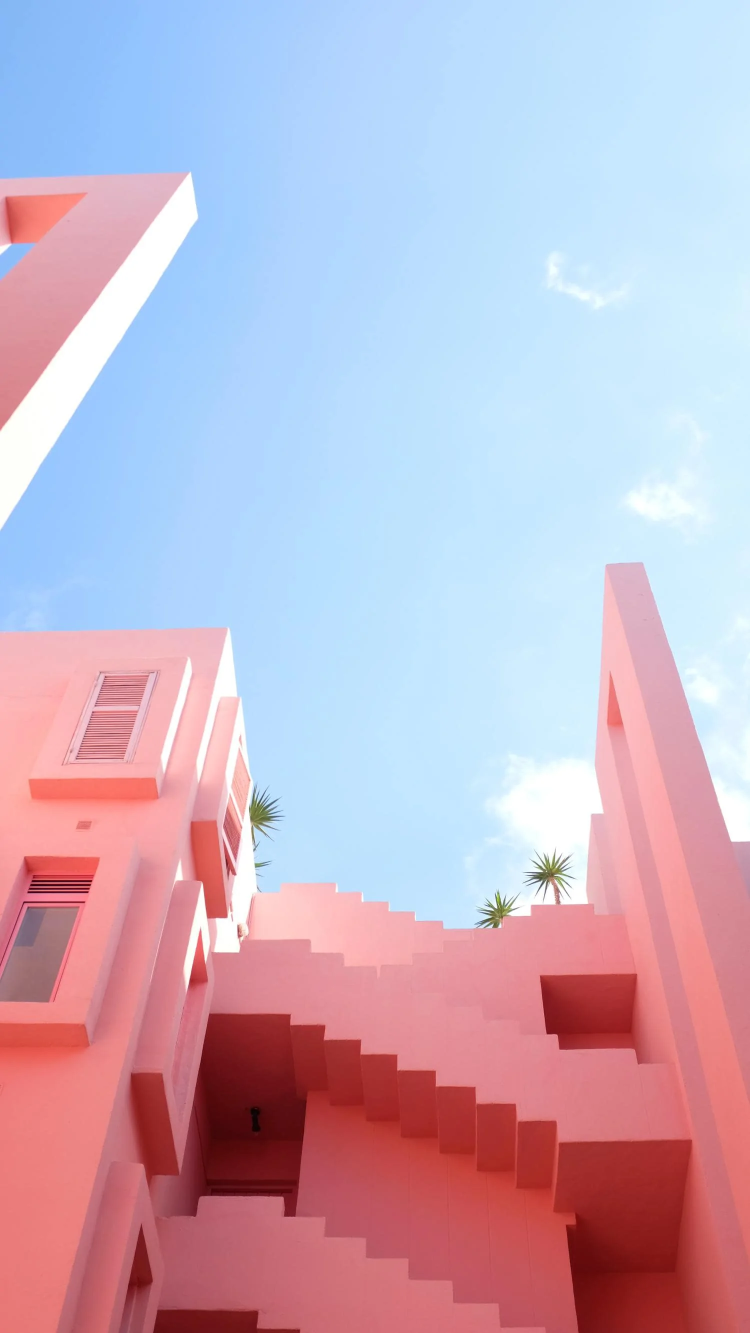 pink architecture