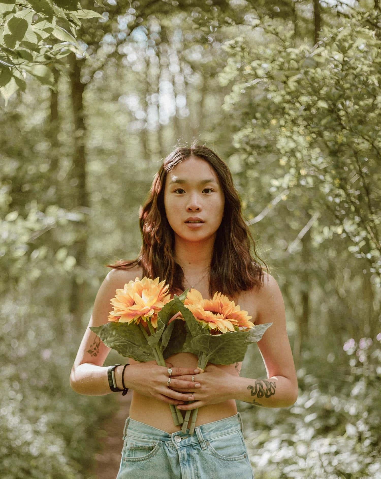 portrait flowers