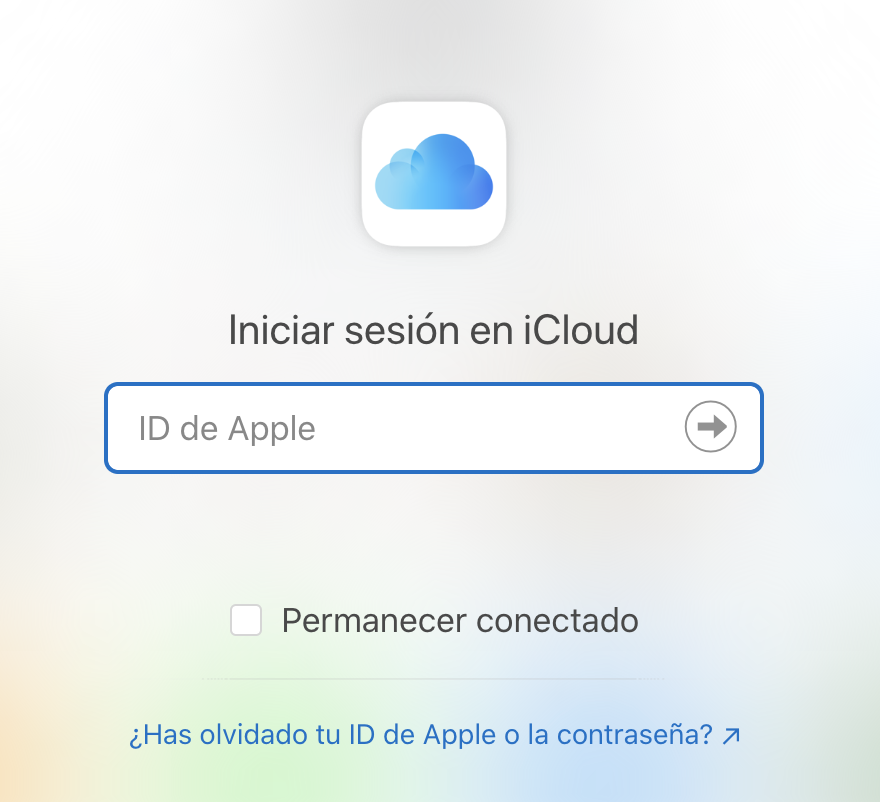 icloud login