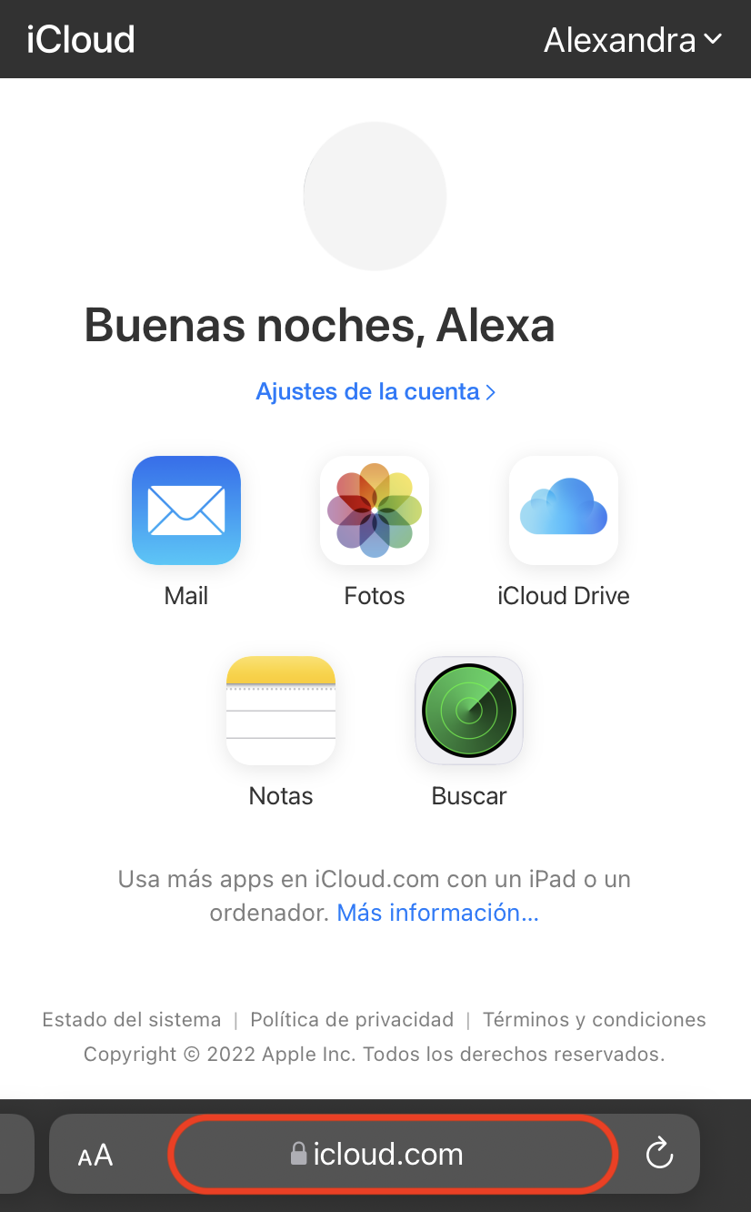 icloud iphone