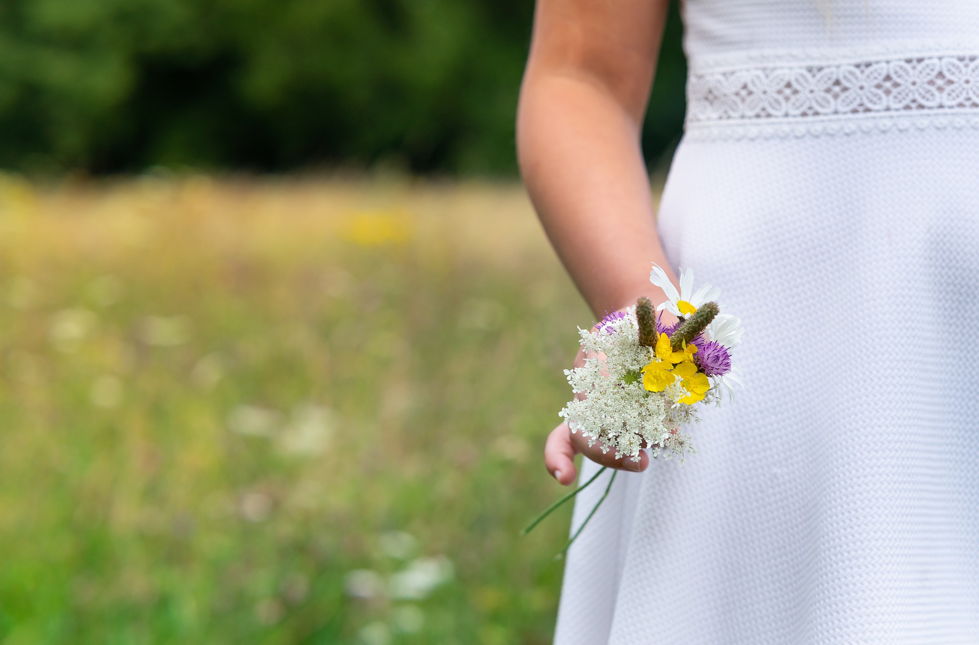 bouquet flowers communion