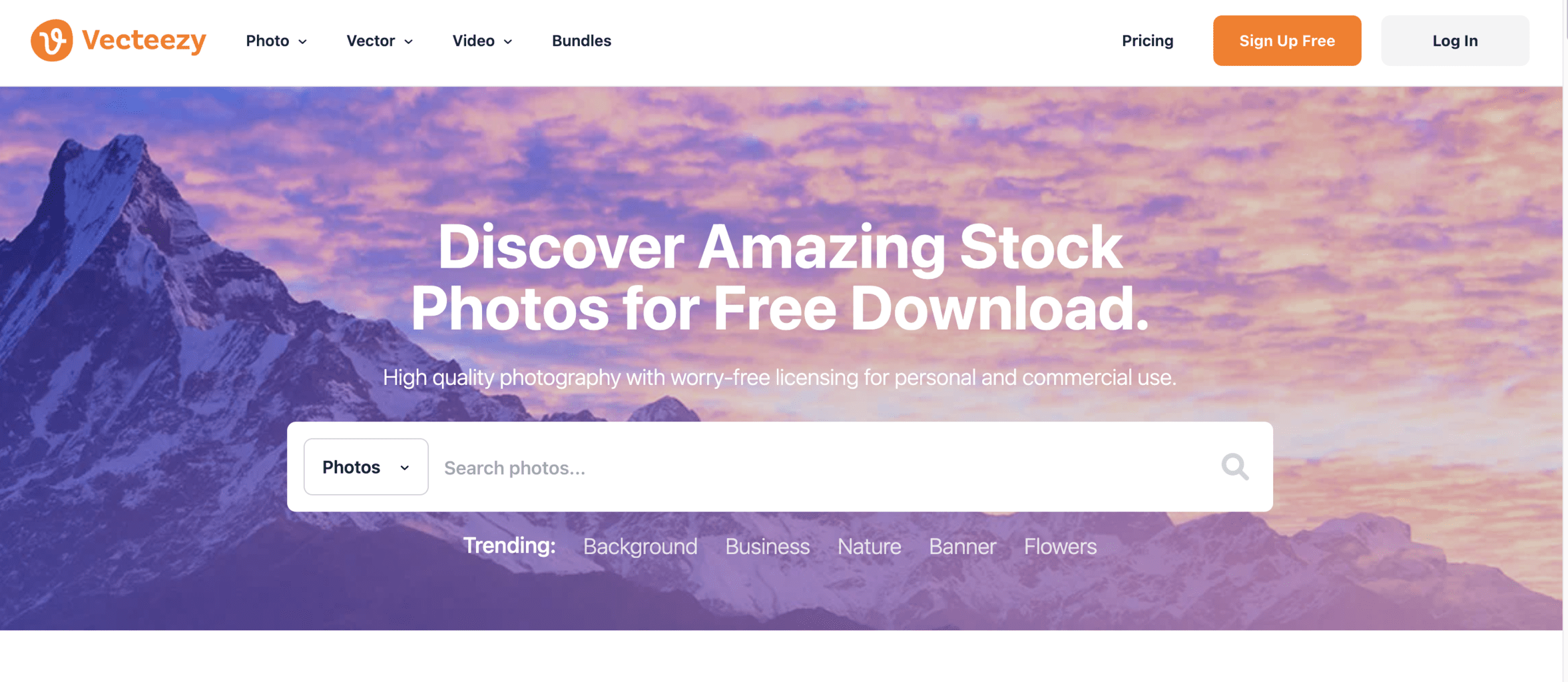 vecteezy free image banks