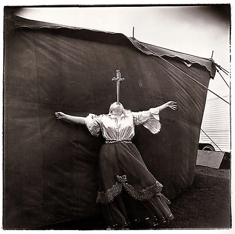 sword girl diane arbus