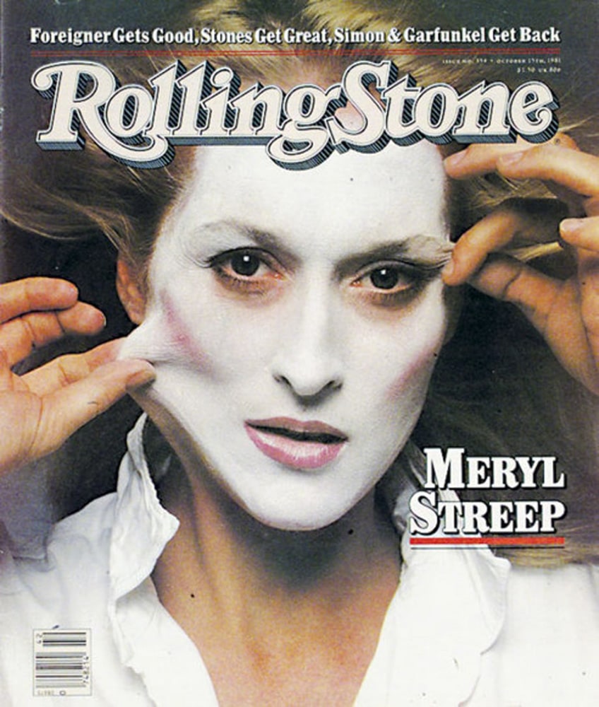 Meryl Streep en portada de Rolling Stone fotografiada por Annie Leibovitz