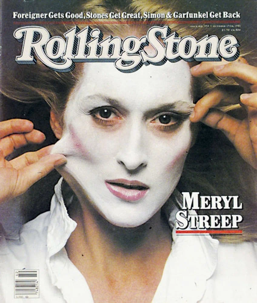 Meryl Streep en portada de Rolling Stone fotografiada por Annie Leibovitz